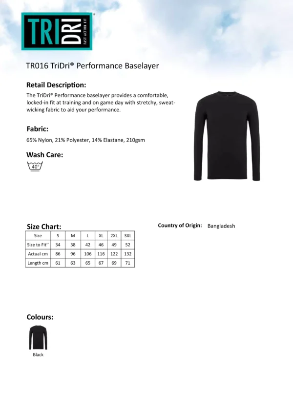TriDri - Performance Baselayer - Image 2