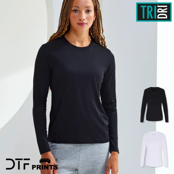 TriDri - Womens long sleeve performance t-shirt - TR060