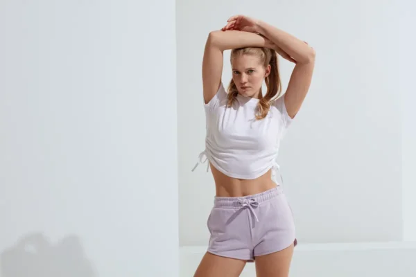 TriDri - Womens Recycled Retro Jogger Shorts - Image 3