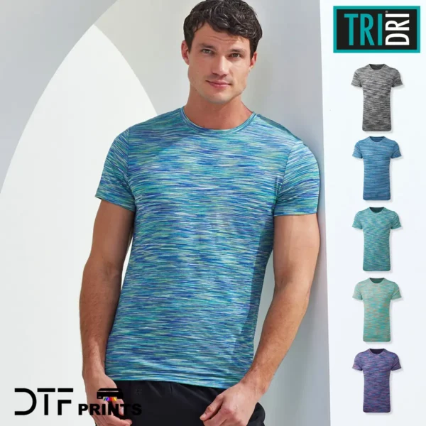 TriDri - space dye performance t-shirt - TR101
