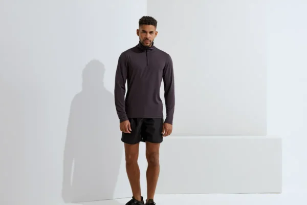 TriDri - Recycled Long Sleeve Brushed Back Quarter Zip Top - Image 6