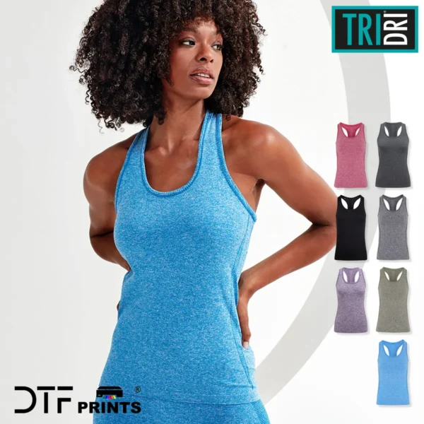 TriDri - Womens TriDri seamless 3D fit multi-sport sculpt vest - TR209