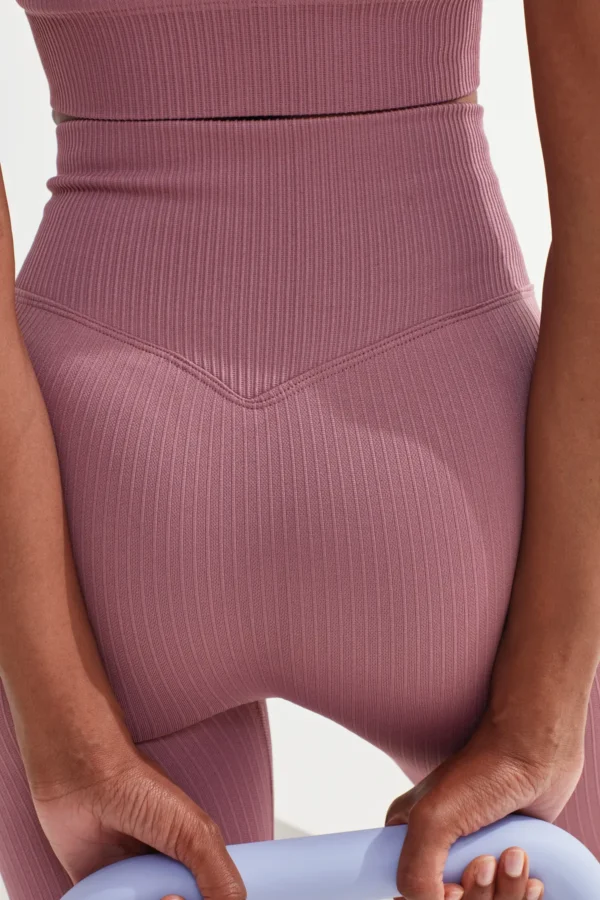 TriDri - Womens Ribbed Seamless 3D Fit Multi-Sport Leggings - Image 6