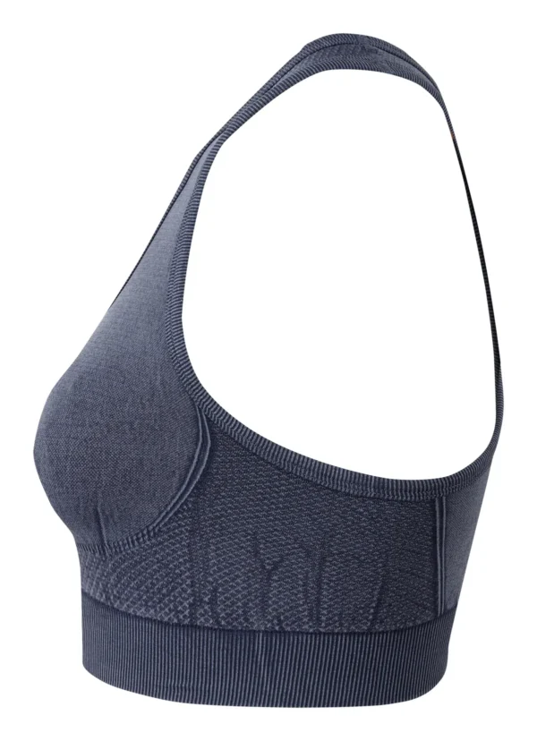 TriDri - Womens Seamless 3D Fit Multi-Sport Denim Look Bra - Image 4