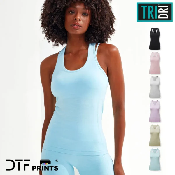 TriDri - Womens recycled seamless 3D fit multi-sport flex vest - TR509