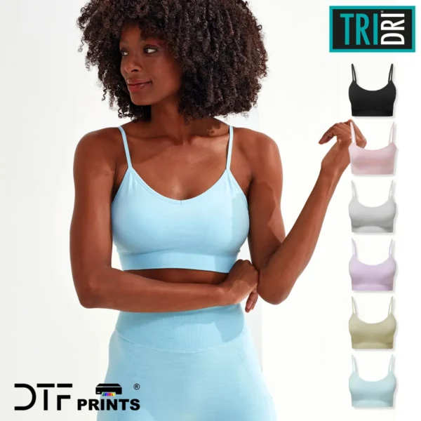 TriDri - Womens recycled seamless 3D fit multi-sport flex bra - TR510