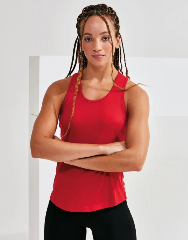 TriDri - Womens Recycled Performance Slim Racerback Vest - Image 2