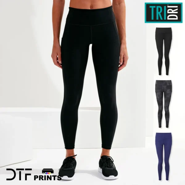TriDri - Womens Recycled Performance Full-Length Leggings - TR532