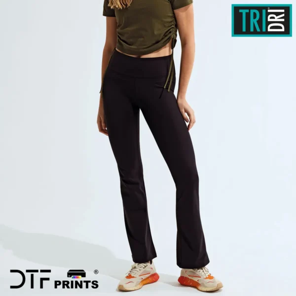 TriDri - Womens recycled flare leggings - TR537