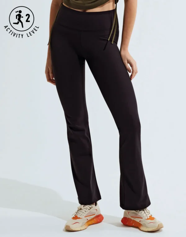TriDri - Womens Recycled Flare Leggings - Image 3