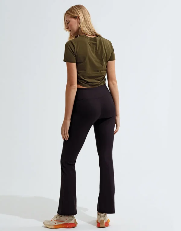 TriDri - Womens Recycled Flare Leggings - Image 4