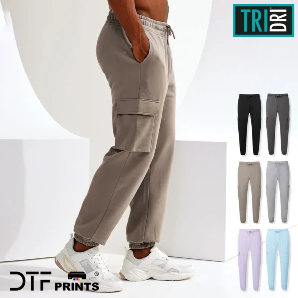 TriDri - Unisex cargo recycled joggers - TR604