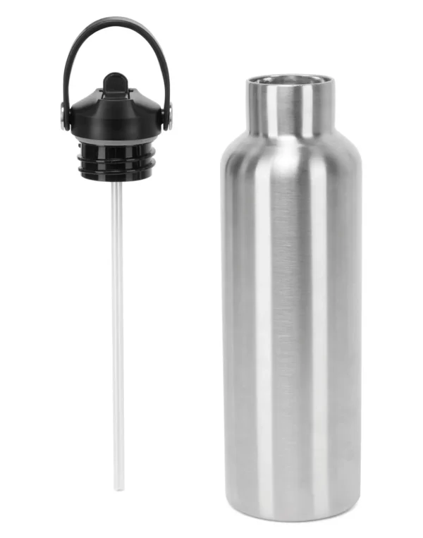 TriDri - Vacuum Sports Water Bottle with Flip-Up Straw - Image 5