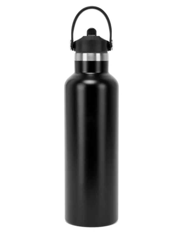 TriDri - Vacuum Sports Water Bottle with Flip-Up Straw - Image 2
