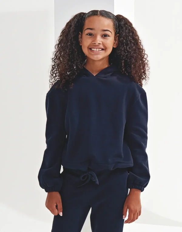 TriDri - Kids Recycled Cropped Oversize Hoodie - Image 2