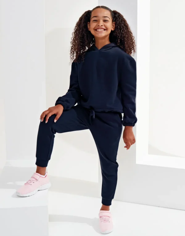 TriDri - Kids Recycled Cropped Oversize Hoodie - Image 4
