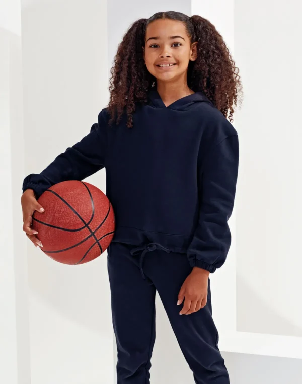 TriDri - Kids Recycled Cropped Oversize Hoodie - Image 5