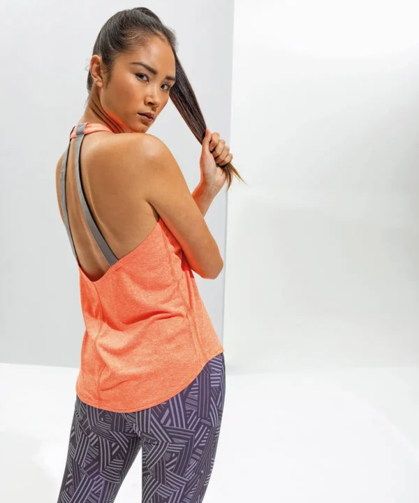 TriDri - Womens Double Strap Back Vest - Image 6