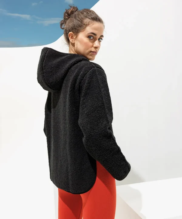 TriDri - Womens Sherpa Quarter-Zip Hoodie - Image 7