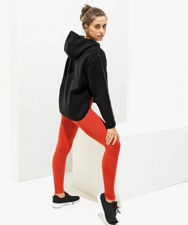 TriDri - Womens Sherpa Quarter-Zip Hoodie - Image 8
