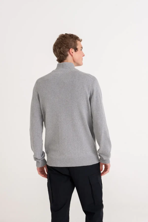 AWDis Ecologie - Wakhan Quarter Regen Zip Knit Sweater - Image 3