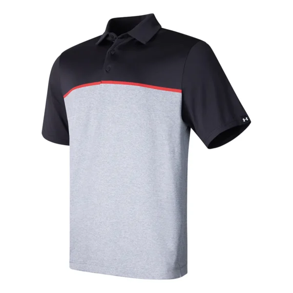 Under Armour Golf - UA Playoff 3.0 Stripe Polo LB Edge Lit - Image 5