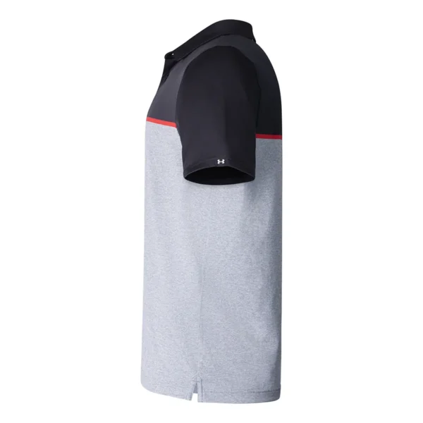 Under Armour Golf - UA Playoff 3.0 Stripe Polo LB Edge Lit - Image 3