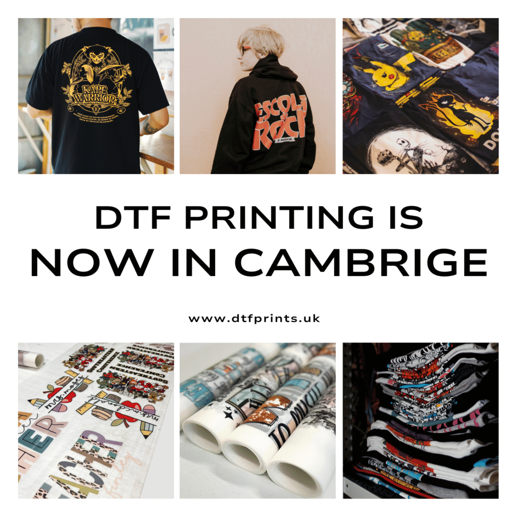 Best DTF Printing in Cambridge | DTF Prints UK